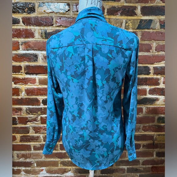 THE LIMITED Button Up Floral Blouse, Women's XS - Picture 5 of 6